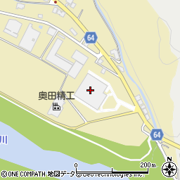 共栄機工島田工場周辺の地図