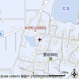 兵庫県小野市浄谷町1711-1周辺の地図
