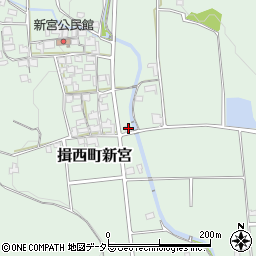 兵庫県たつの市揖西町新宮934周辺の地図