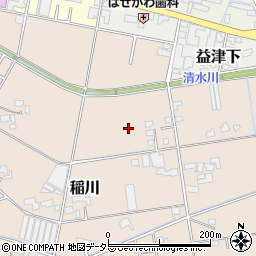 〒426-0022 静岡県藤枝市稲川の地図