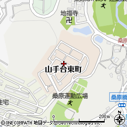 大阪府茨木市山手台東町周辺の地図