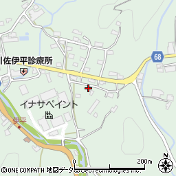 静岡県浜松市浜名区引佐町伊平516周辺の地図