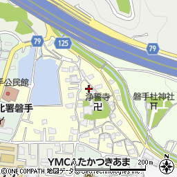 大阪府高槻市安満北の町11周辺の地図