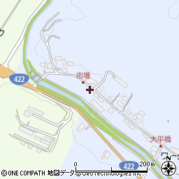 滋賀県甲賀市信楽町神山554周辺の地図