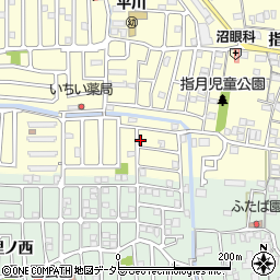 京都府城陽市平川広田1周辺の地図