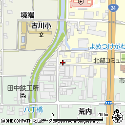中島工業北倉庫棟周辺の地図