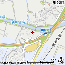 三重県亀山市川合町1559周辺の地図