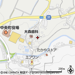 岡山県加賀郡吉備中央町豊野91-7周辺の地図
