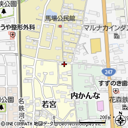 愛知県知多郡武豊町若宮88周辺の地図