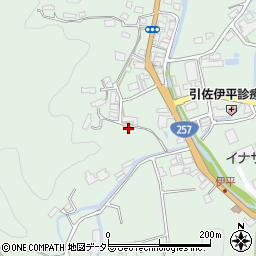 静岡県浜松市浜名区引佐町伊平1289-1周辺の地図