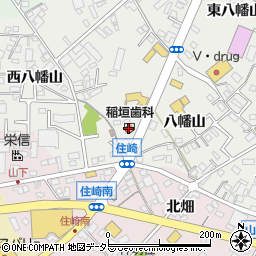 稲垣歯科医院周辺の地図