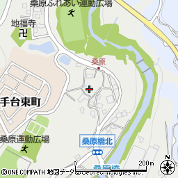 大阪府茨木市桑原368周辺の地図