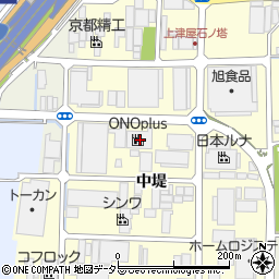 京都府八幡市上津屋中堤112周辺の地図