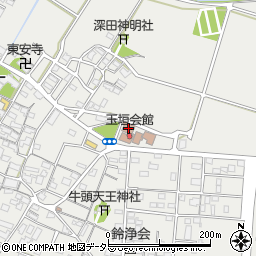 鈴鹿市立玉垣会館周辺の地図