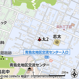 静岡県藤枝市志太2丁目17周辺の地図