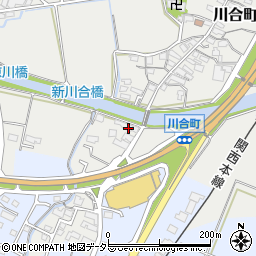 三重県亀山市川合町1509周辺の地図