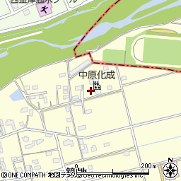 静岡県藤枝市築地27周辺の地図