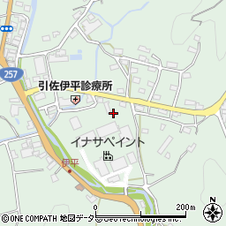 静岡県浜松市浜名区引佐町伊平558周辺の地図