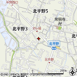 ファミリーマート姫路北平野店周辺の地図
