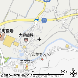 岡山県加賀郡吉備中央町豊野104周辺の地図