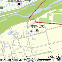 静岡県藤枝市築地43周辺の地図