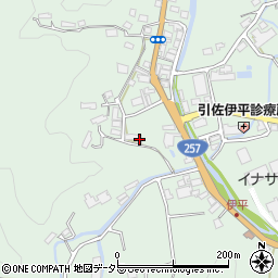 静岡県浜松市浜名区引佐町伊平1287周辺の地図