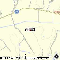 三重県伊賀市西湯舟周辺の地図