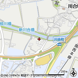 三重県亀山市川合町935周辺の地図