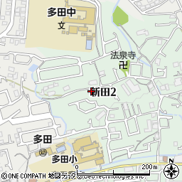 レオネクスト多田新田周辺の地図