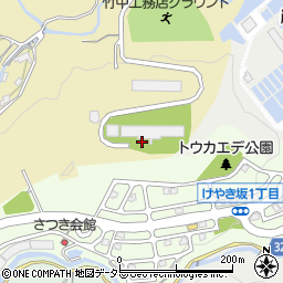 兵庫県川西市柳谷（隠場）周辺の地図