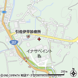 静岡県浜松市浜名区引佐町伊平561周辺の地図
