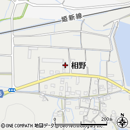 兵庫県姫路市相野358-1周辺の地図