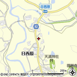 兵庫県神戸市北区大沢町日西原1484周辺の地図