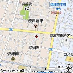 株式会社中里鉄工所　水道部周辺の地図