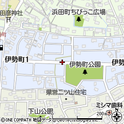 愛知県碧南市伊勢町周辺の地図
