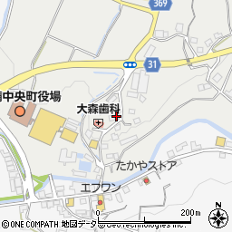 岡山県加賀郡吉備中央町豊野109周辺の地図
