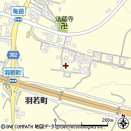 三重県亀山市亀田町37周辺の地図