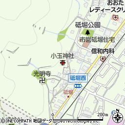 小玉神社周辺の地図