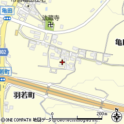 三重県亀山市亀田町60-1周辺の地図