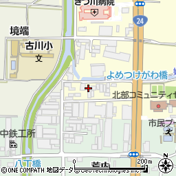 京都府城陽市平川広田91周辺の地図