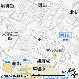 ミキモト化粧品三河営業所周辺の地図