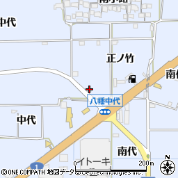 京都府八幡市戸津正ノ竹219周辺の地図