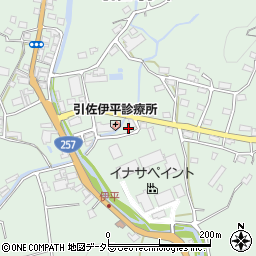浜松市引佐伊平診療所周辺の地図