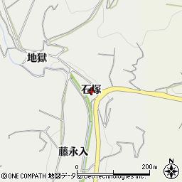 愛知県額田郡幸田町須美石塚周辺の地図