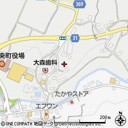 岡山県加賀郡吉備中央町豊野104-4周辺の地図