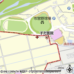 静岡県藤枝市築地235周辺の地図