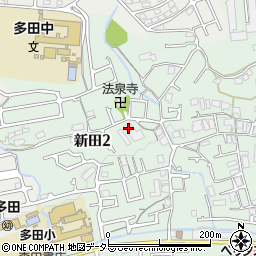 ニチイケアセンター　川西多田有料老人ホームニチイのきらめき周辺の地図
