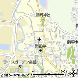 大阪府高槻市奈佐原元町26周辺の地図