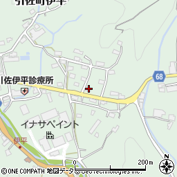 静岡県浜松市浜名区引佐町伊平633周辺の地図