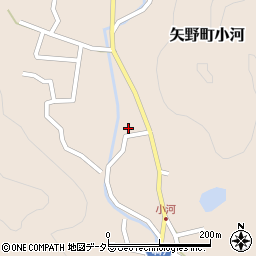 兵庫県相生市矢野町小河359周辺の地図